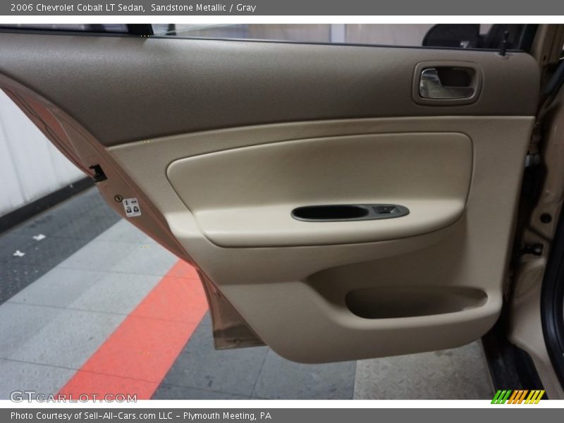 Sandstone Metallic / Gray 2006 Chevrolet Cobalt LT Sedan