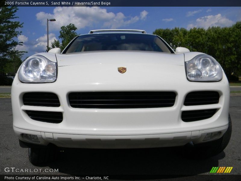 Sand White / Havanna/Sand Beige 2006 Porsche Cayenne S