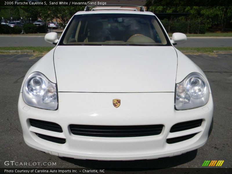 Sand White / Havanna/Sand Beige 2006 Porsche Cayenne S