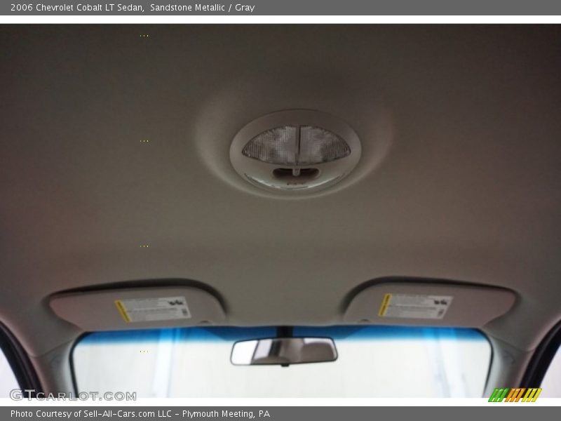 Sandstone Metallic / Gray 2006 Chevrolet Cobalt LT Sedan