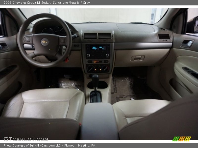 Sandstone Metallic / Gray 2006 Chevrolet Cobalt LT Sedan