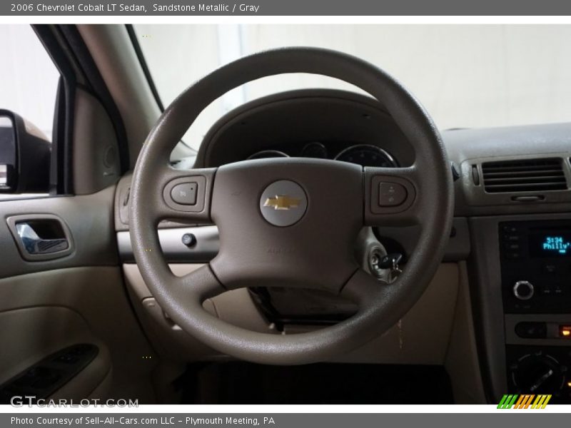 Sandstone Metallic / Gray 2006 Chevrolet Cobalt LT Sedan