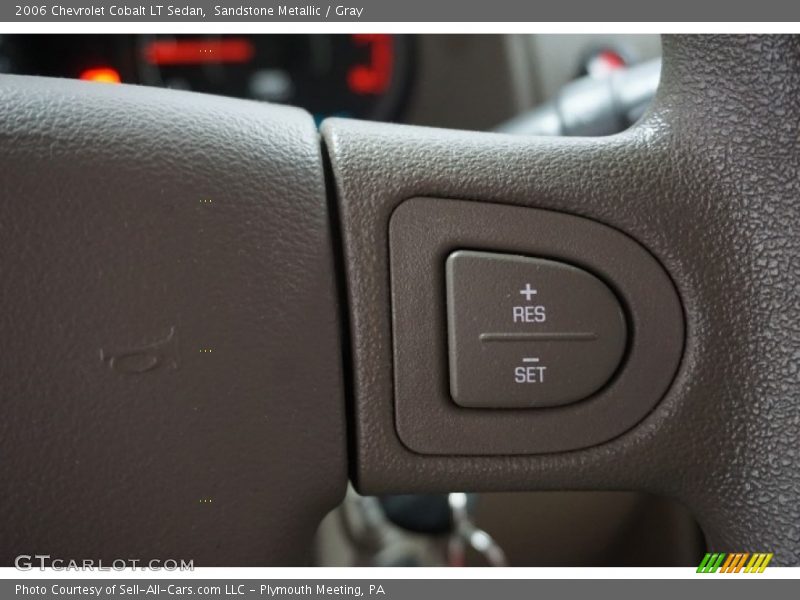 Sandstone Metallic / Gray 2006 Chevrolet Cobalt LT Sedan
