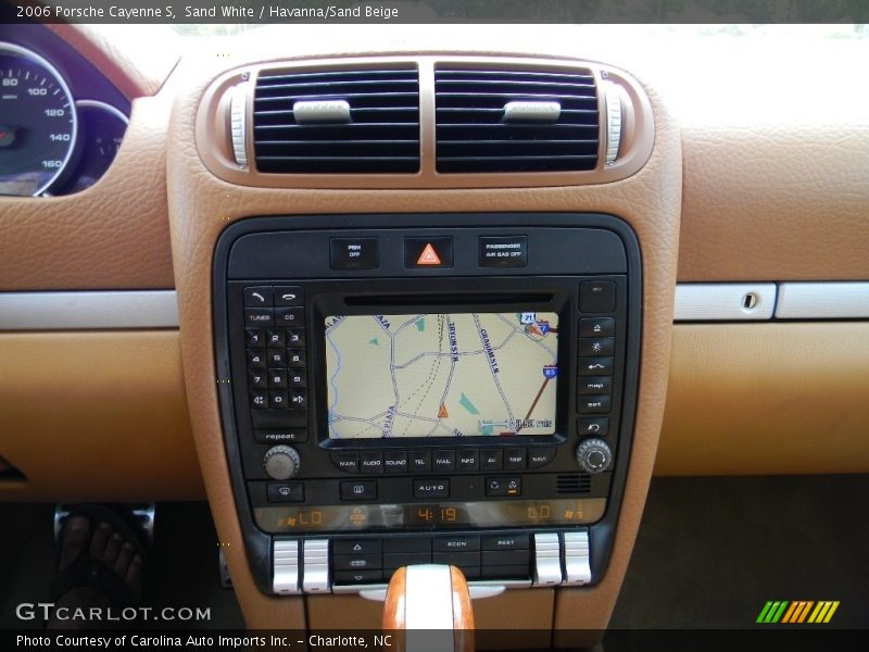 Sand White / Havanna/Sand Beige 2006 Porsche Cayenne S