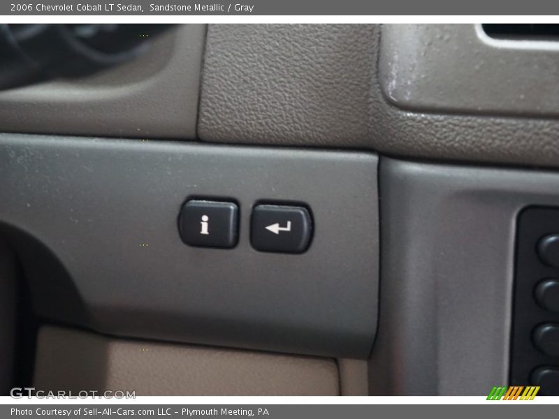 Sandstone Metallic / Gray 2006 Chevrolet Cobalt LT Sedan