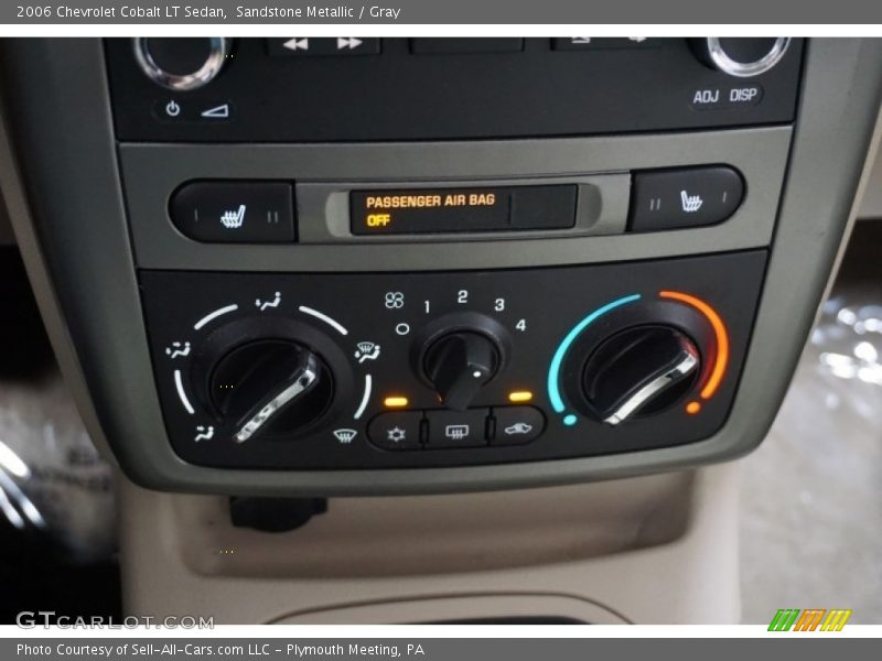 Sandstone Metallic / Gray 2006 Chevrolet Cobalt LT Sedan
