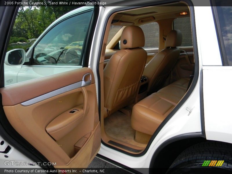 Sand White / Havanna/Sand Beige 2006 Porsche Cayenne S