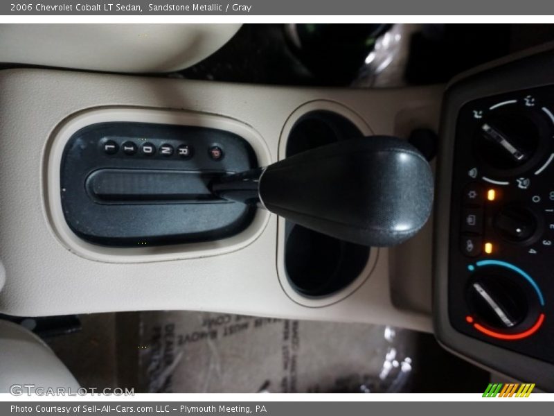 Sandstone Metallic / Gray 2006 Chevrolet Cobalt LT Sedan