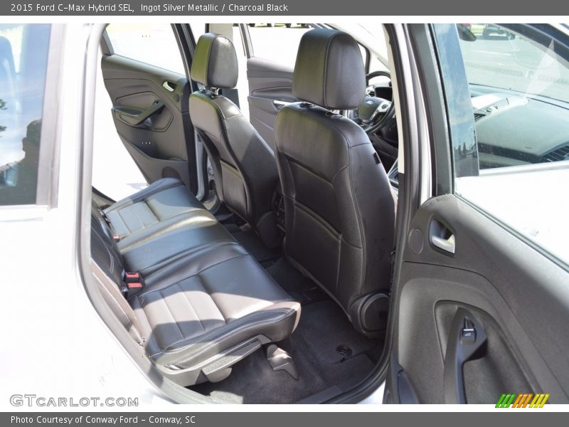Ingot Silver Metallic / Charcoal Black 2015 Ford C-Max Hybrid SEL