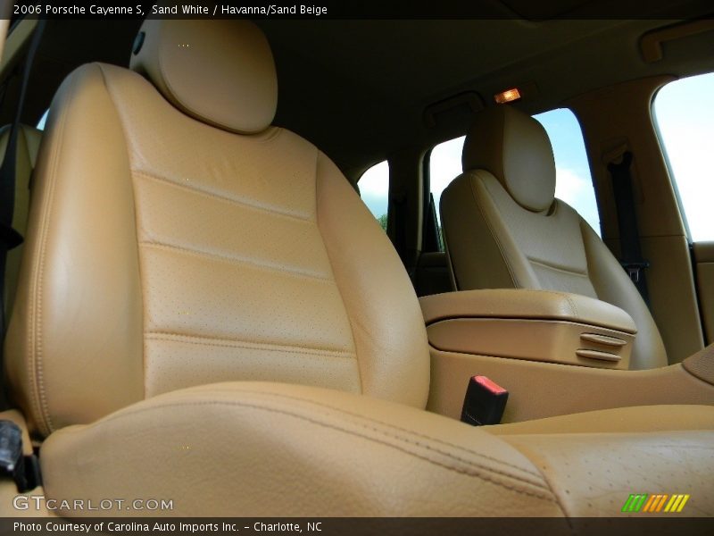 Sand White / Havanna/Sand Beige 2006 Porsche Cayenne S