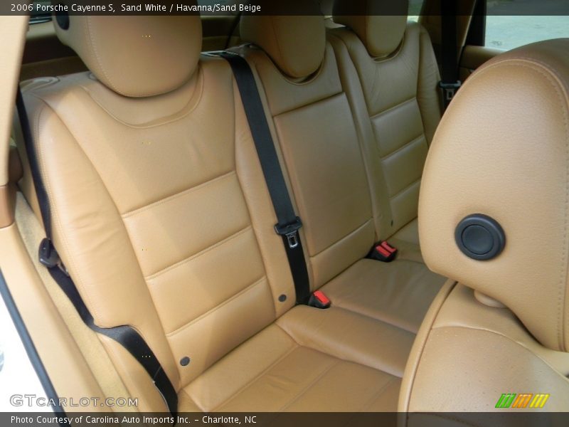 Sand White / Havanna/Sand Beige 2006 Porsche Cayenne S