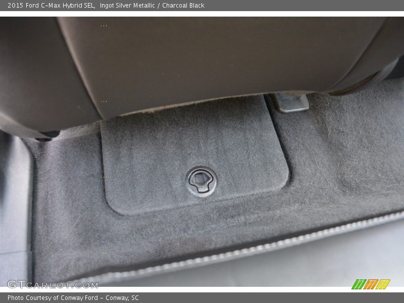 Ingot Silver Metallic / Charcoal Black 2015 Ford C-Max Hybrid SEL