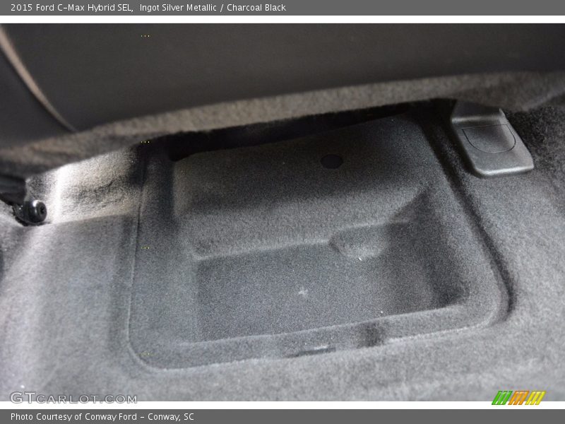 Ingot Silver Metallic / Charcoal Black 2015 Ford C-Max Hybrid SEL