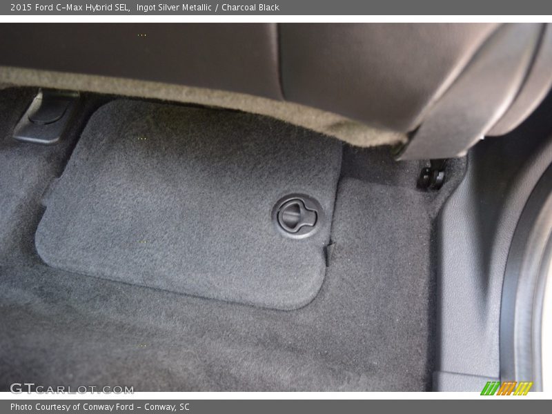 Ingot Silver Metallic / Charcoal Black 2015 Ford C-Max Hybrid SEL