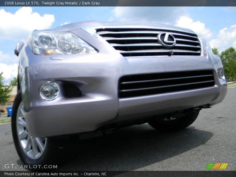 Twilight Gray Metallic / Dark Gray 2008 Lexus LX 570