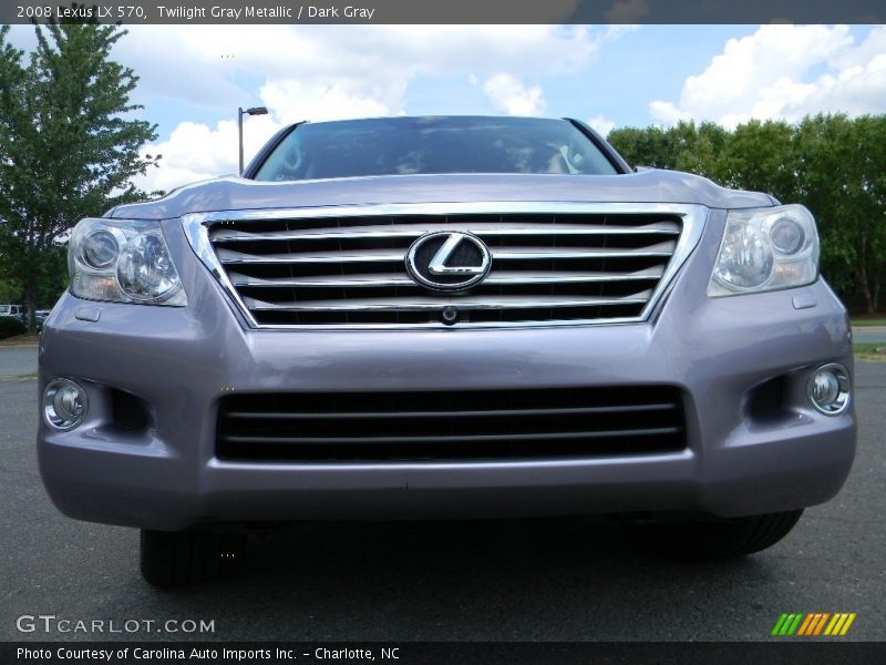 Twilight Gray Metallic / Dark Gray 2008 Lexus LX 570