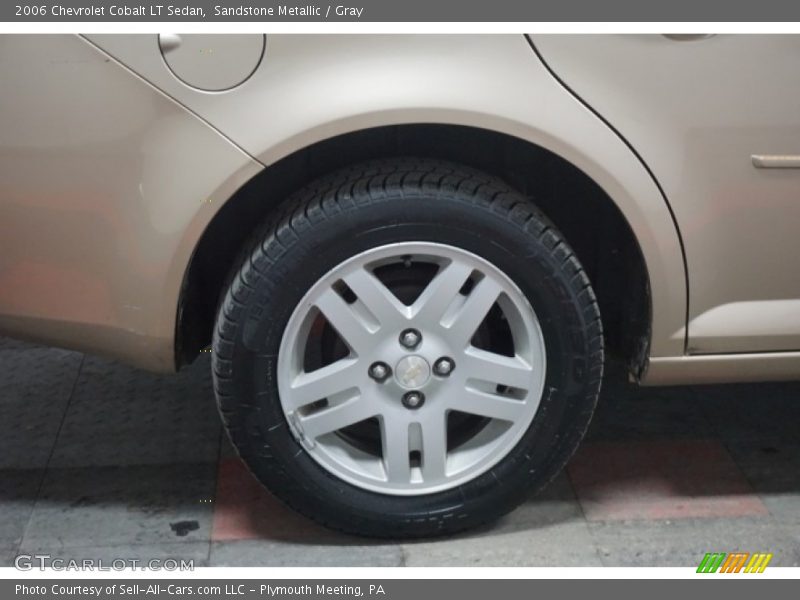 Sandstone Metallic / Gray 2006 Chevrolet Cobalt LT Sedan