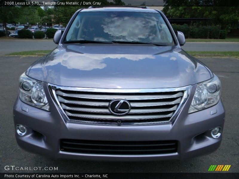 Twilight Gray Metallic / Dark Gray 2008 Lexus LX 570