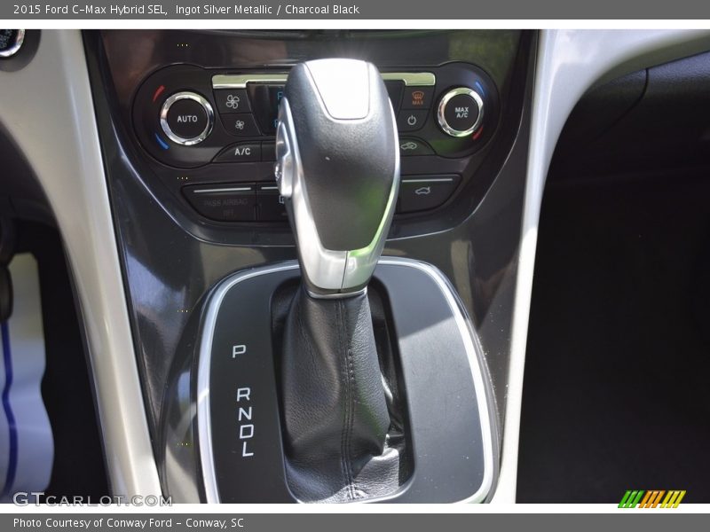 Ingot Silver Metallic / Charcoal Black 2015 Ford C-Max Hybrid SEL