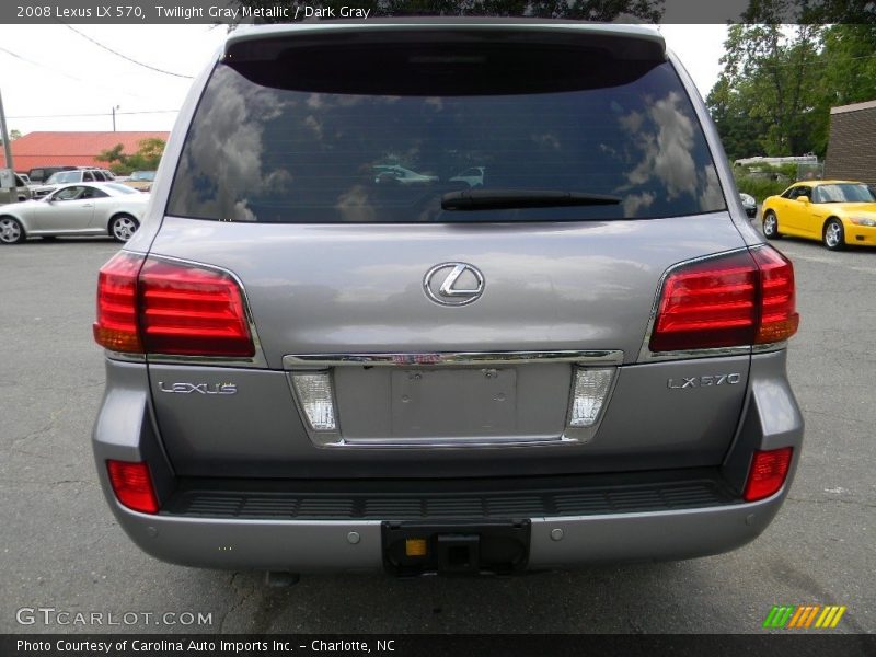 Twilight Gray Metallic / Dark Gray 2008 Lexus LX 570