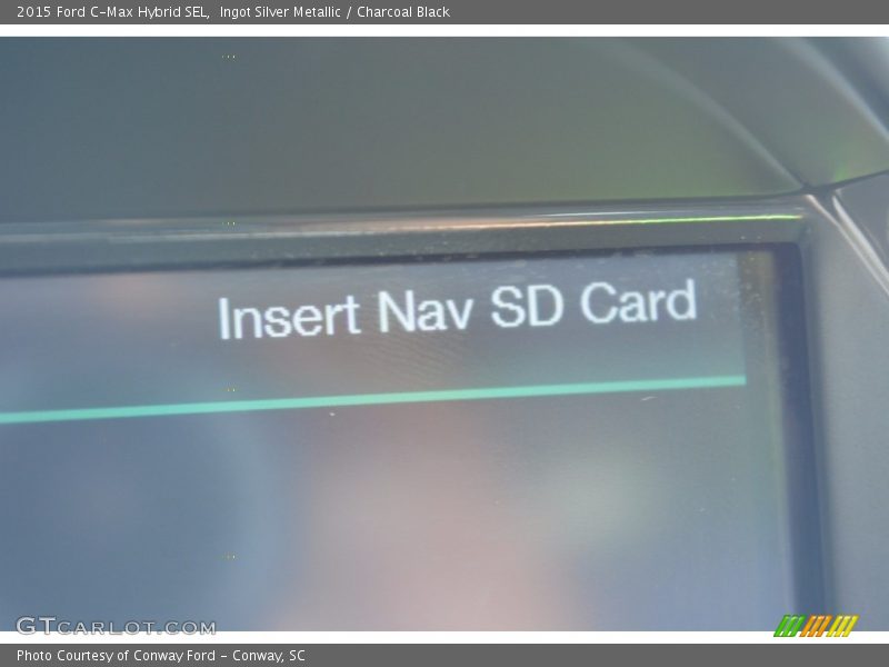 Ingot Silver Metallic / Charcoal Black 2015 Ford C-Max Hybrid SEL