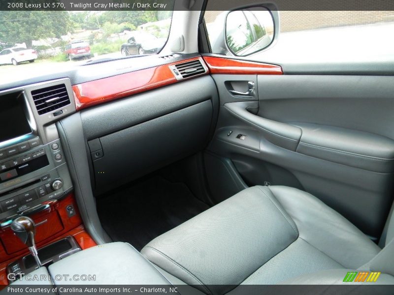 Twilight Gray Metallic / Dark Gray 2008 Lexus LX 570