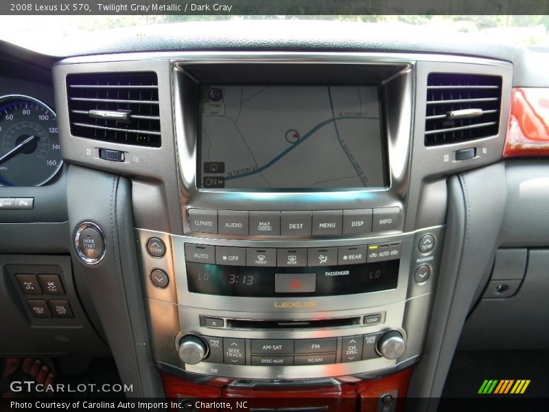 Twilight Gray Metallic / Dark Gray 2008 Lexus LX 570