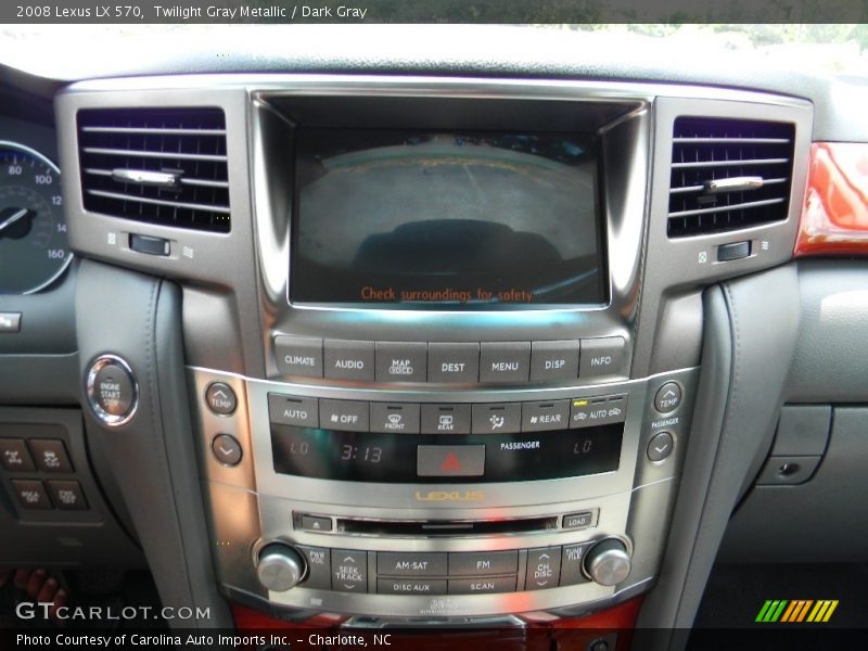 Twilight Gray Metallic / Dark Gray 2008 Lexus LX 570