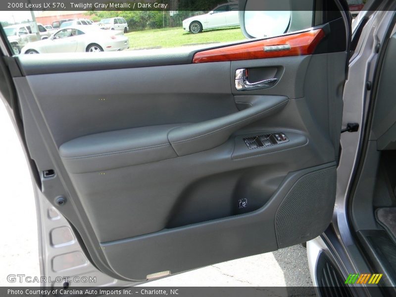 Twilight Gray Metallic / Dark Gray 2008 Lexus LX 570