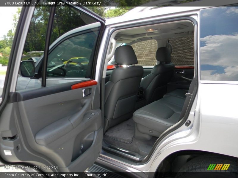 Twilight Gray Metallic / Dark Gray 2008 Lexus LX 570