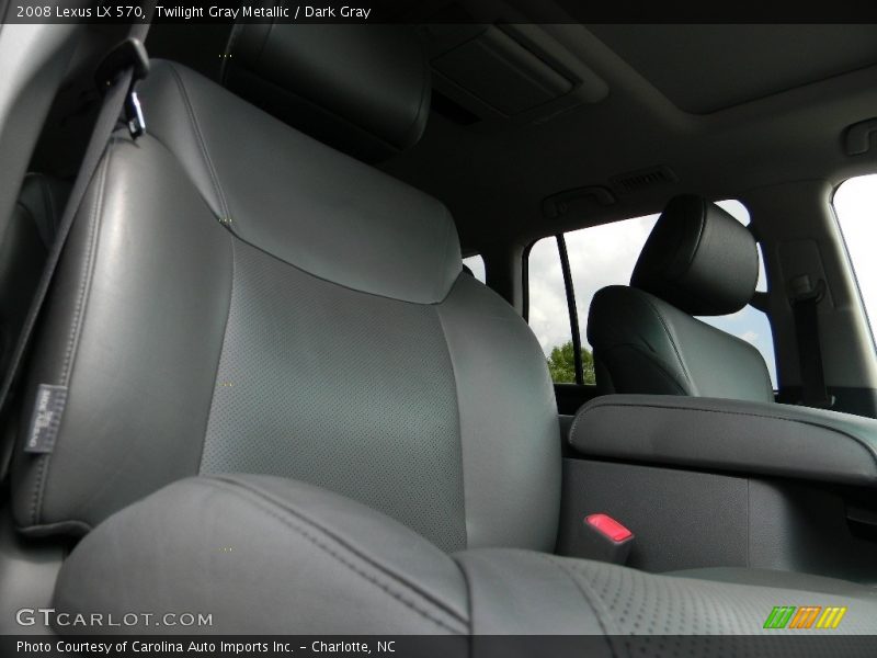 Twilight Gray Metallic / Dark Gray 2008 Lexus LX 570