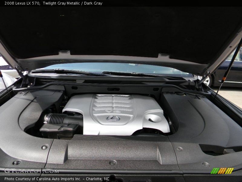 Twilight Gray Metallic / Dark Gray 2008 Lexus LX 570