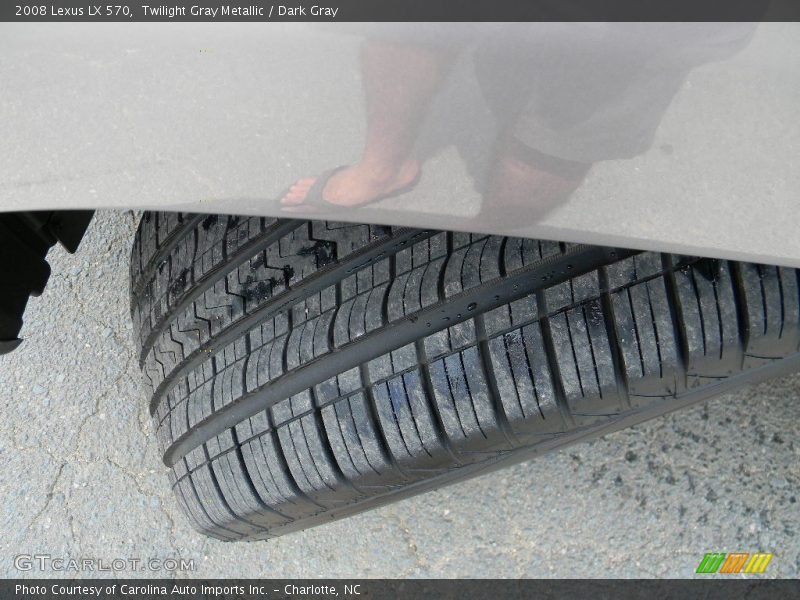 Twilight Gray Metallic / Dark Gray 2008 Lexus LX 570
