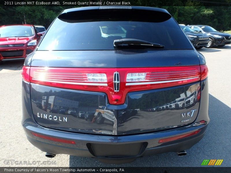 Smoked Quartz Metallic / Charcoal Black 2013 Lincoln MKT EcoBoost AWD