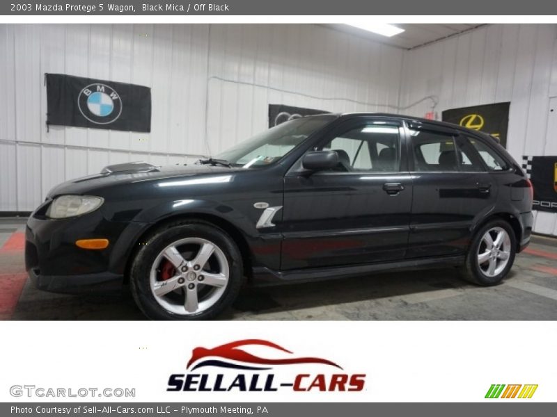 Black Mica / Off Black 2003 Mazda Protege 5 Wagon