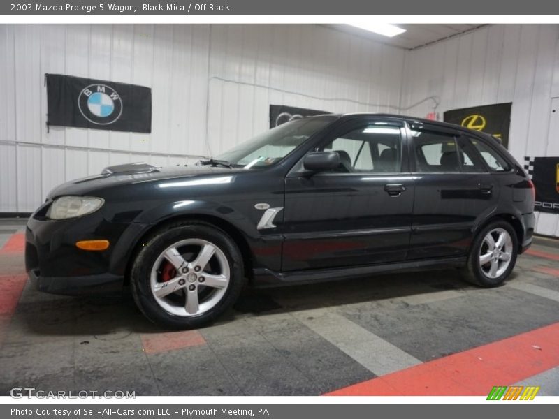 Black Mica / Off Black 2003 Mazda Protege 5 Wagon