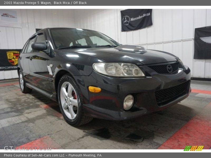 Black Mica / Off Black 2003 Mazda Protege 5 Wagon