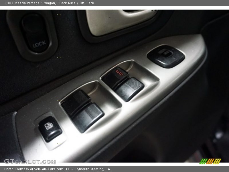 Black Mica / Off Black 2003 Mazda Protege 5 Wagon