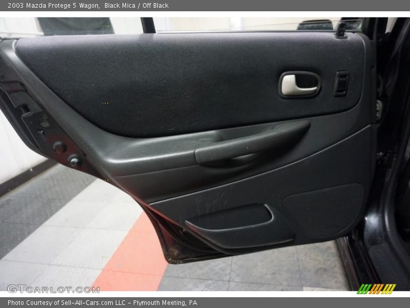 Black Mica / Off Black 2003 Mazda Protege 5 Wagon