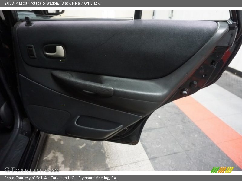 Black Mica / Off Black 2003 Mazda Protege 5 Wagon
