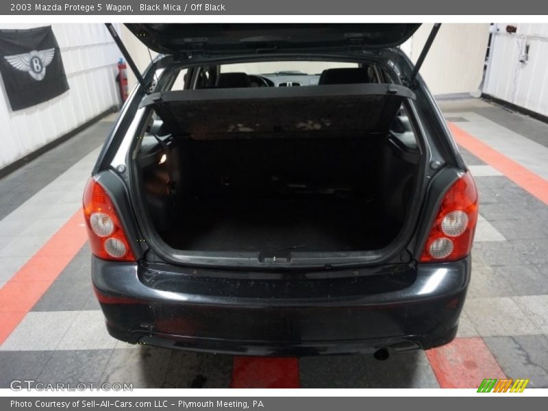Black Mica / Off Black 2003 Mazda Protege 5 Wagon