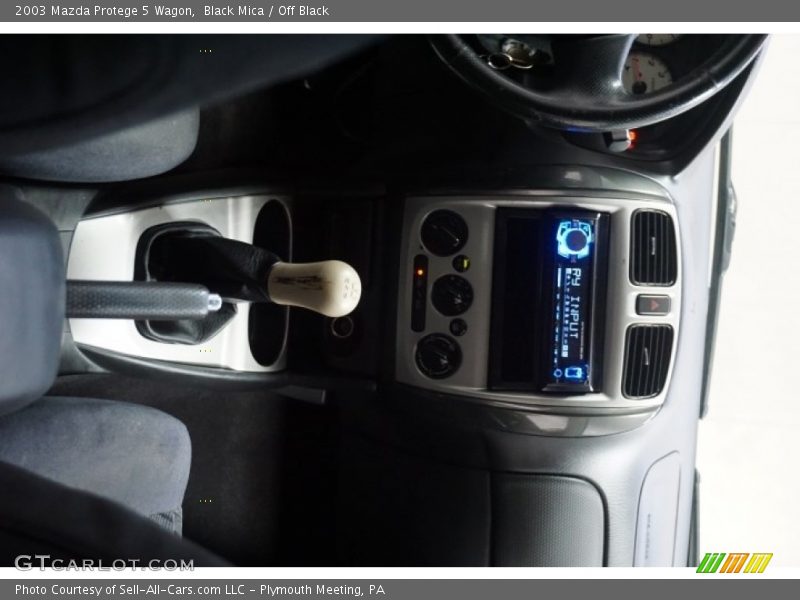 Black Mica / Off Black 2003 Mazda Protege 5 Wagon
