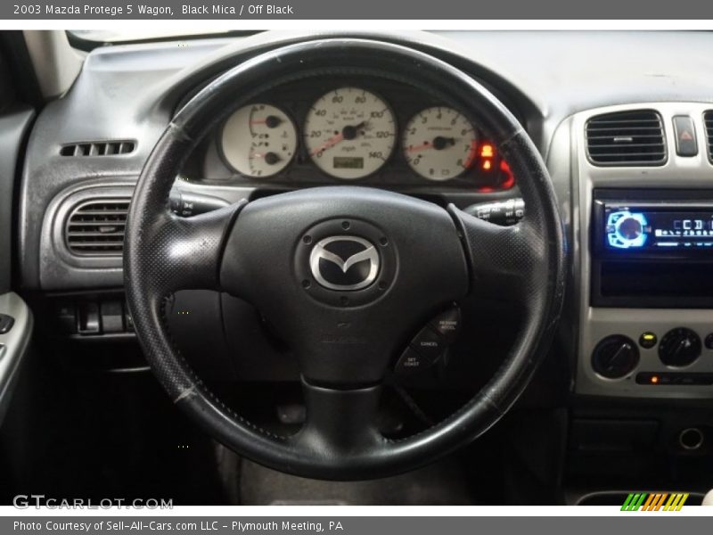 Black Mica / Off Black 2003 Mazda Protege 5 Wagon
