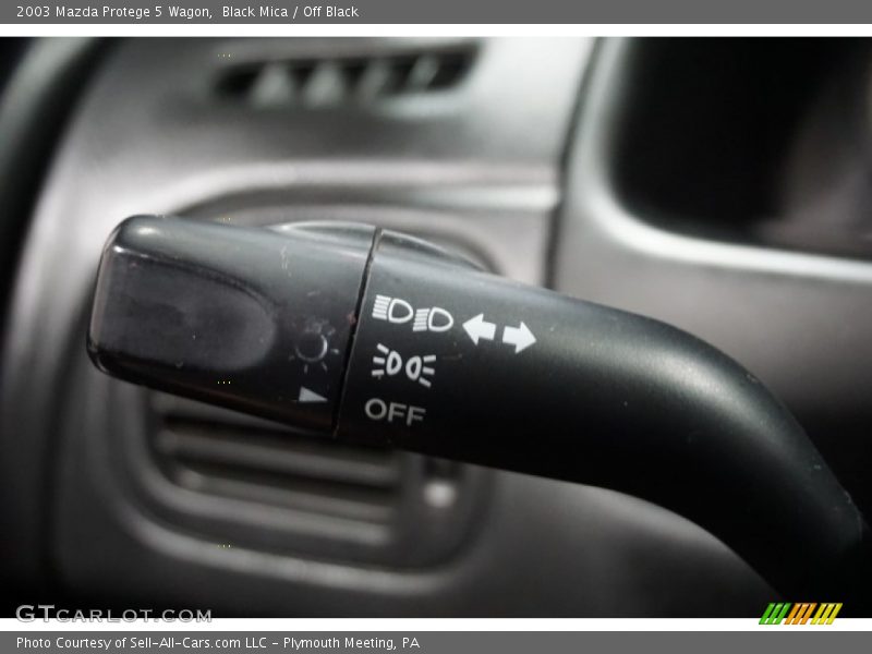 Black Mica / Off Black 2003 Mazda Protege 5 Wagon