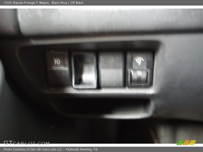 Black Mica / Off Black 2003 Mazda Protege 5 Wagon