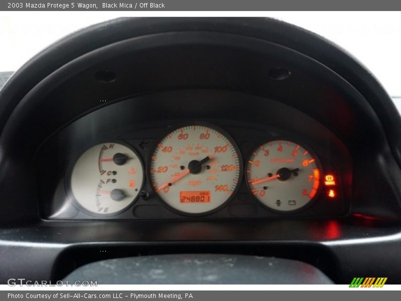 Black Mica / Off Black 2003 Mazda Protege 5 Wagon