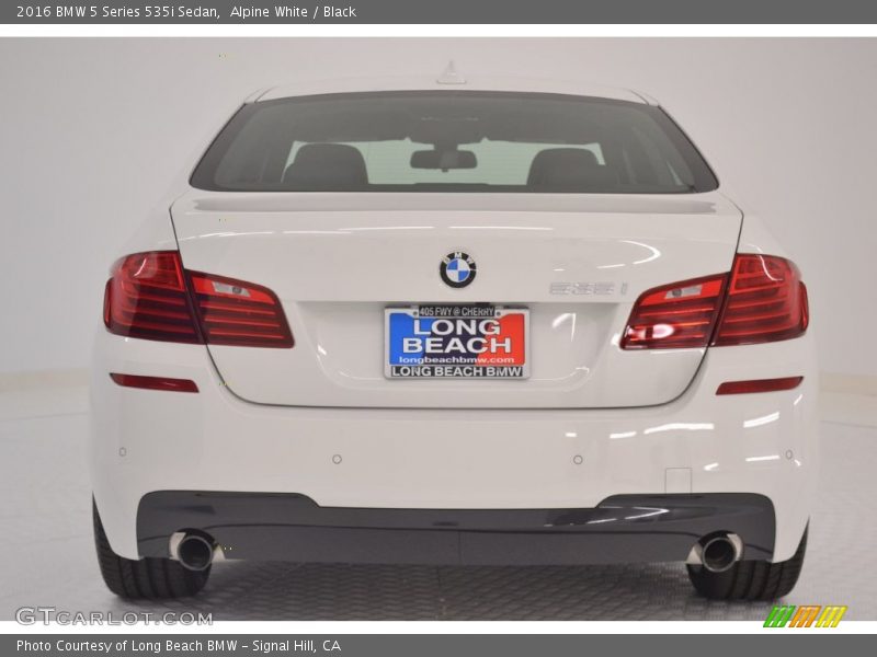 Alpine White / Black 2016 BMW 5 Series 535i Sedan
