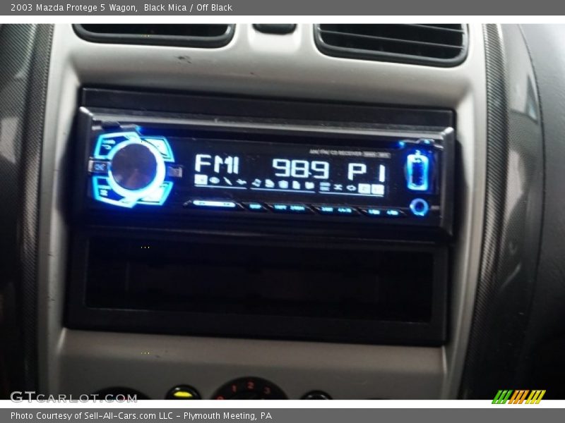 Black Mica / Off Black 2003 Mazda Protege 5 Wagon
