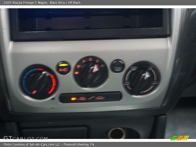 Black Mica / Off Black 2003 Mazda Protege 5 Wagon