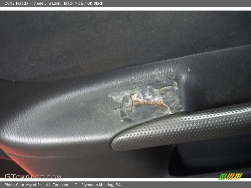 Black Mica / Off Black 2003 Mazda Protege 5 Wagon
